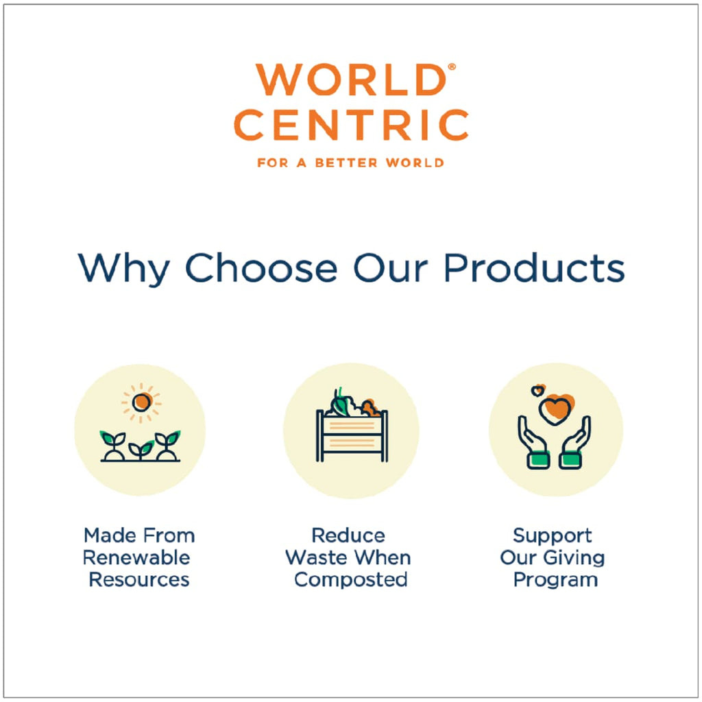 World Centric 6” TPLA Set: (Spoon, Napkin) (QTY:500)