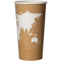 Eco-Products World Art Renewable & Compostable Hot Cup, 20 oz, PLA-Lined (QTY 1000), SKU EP-BHC20-WA