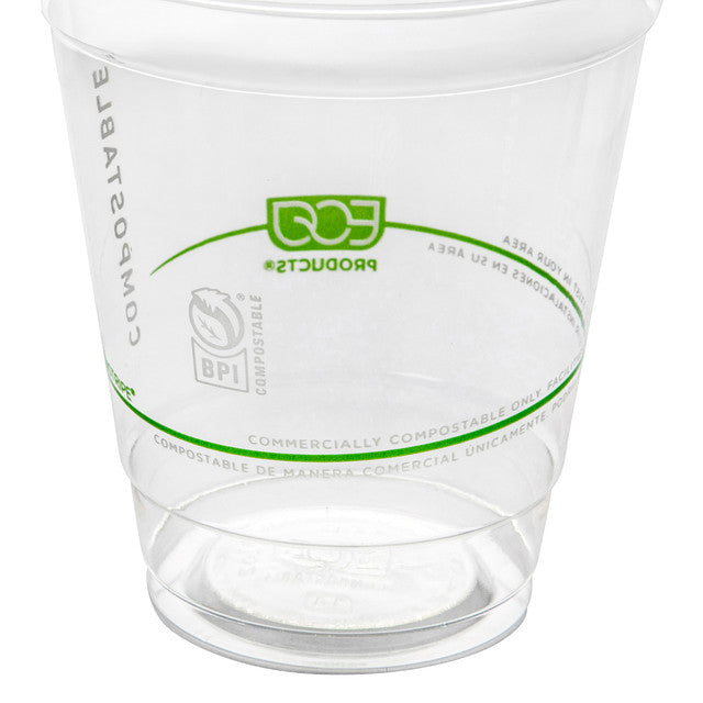 Eco-Products GreenStripe Compostable PLA Cold Cups 20 oz (QTY 1000), SKU EP-CC20-GS