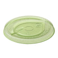 Eco-Products GreenStripe Compostable Cold Cup Flat Lids 12-20 oz, Green (QTY 1000), SKU EP-FLCCGN