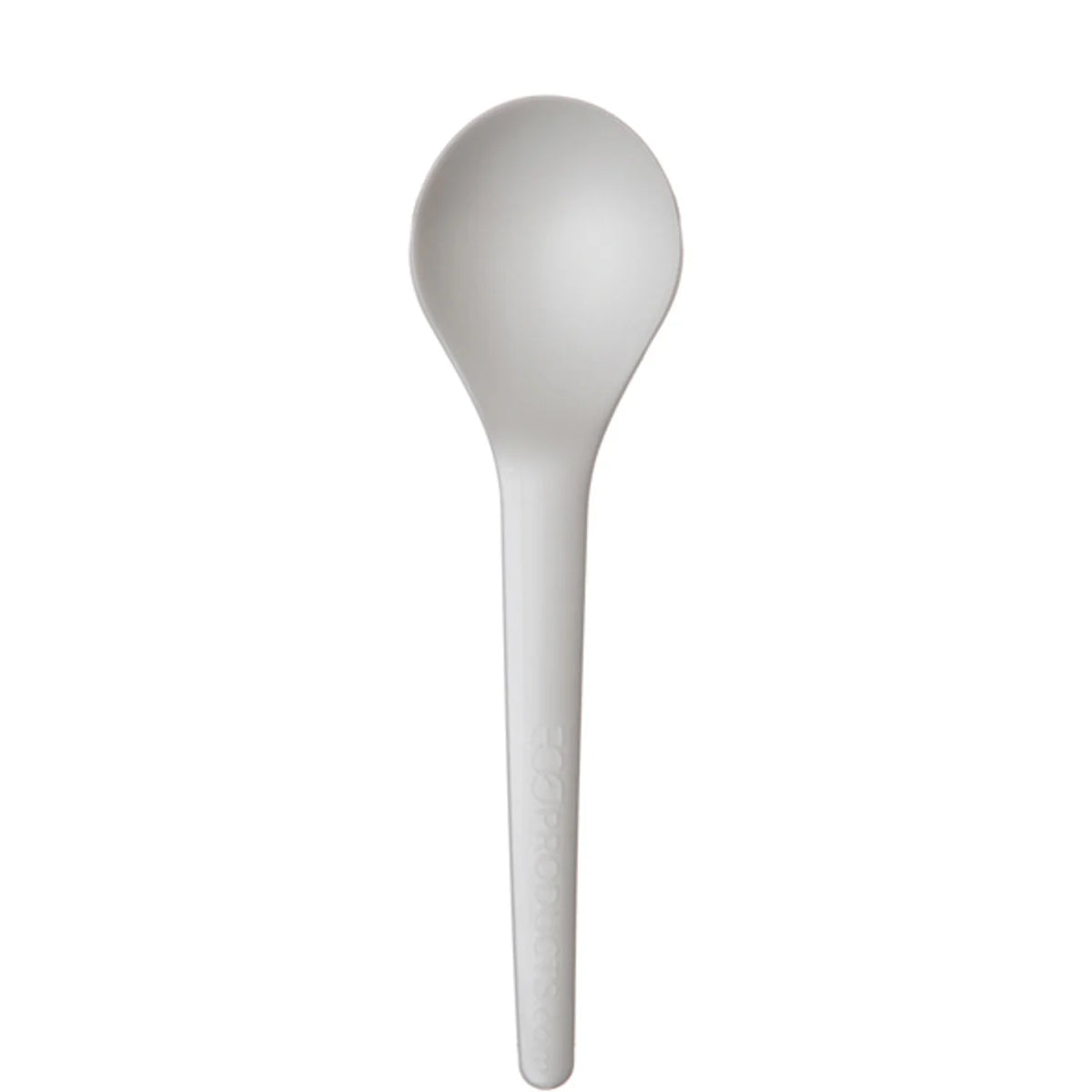 Eco-Products GreenStripe Renewable & Compostable Plantware Soup Spoon, 6in (QTY 1000), SKU EP-S014