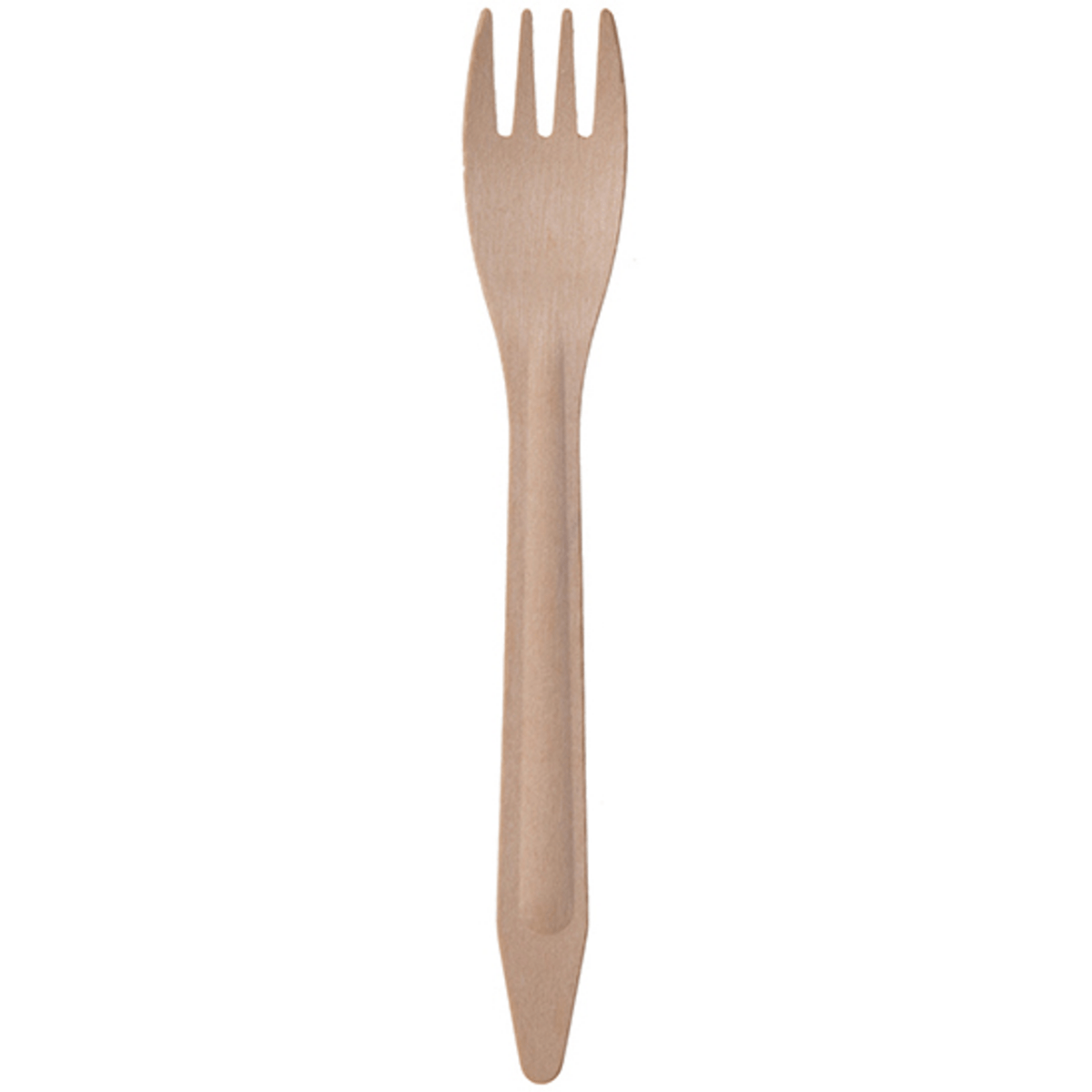 Eco-Products GreenStripe 6.5 in FSC Certified Birch Wood Fork, Compostable (QTY 1000), SKU EP-S212