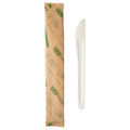 Eco-Products GreenStripe 6in Wrapped Paper Knife, FSC Mix Credit, Compostable (QTY 500), SKU EP-S311-W