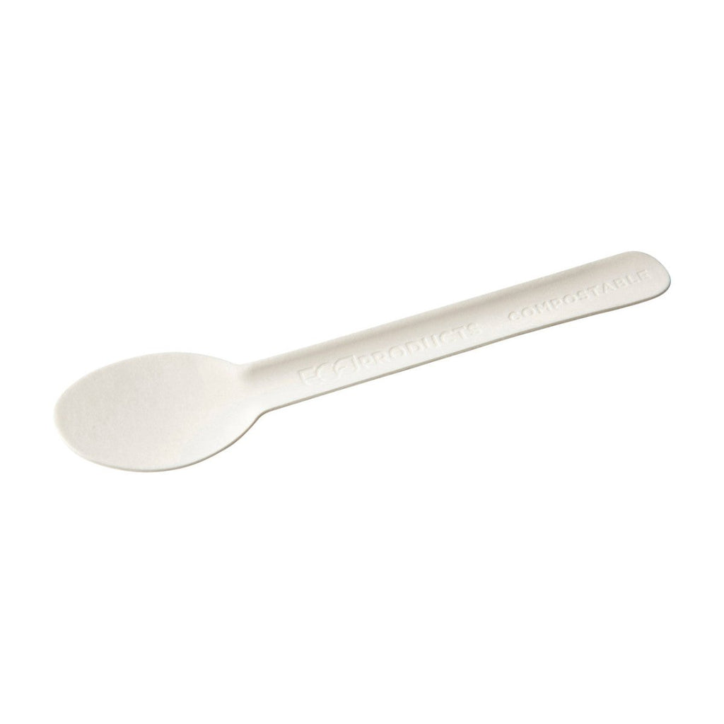 GreenStripe Renewable & Compostable Paper Cutlery 6" Spoon FSC MIX CREDIT (QTY:500)