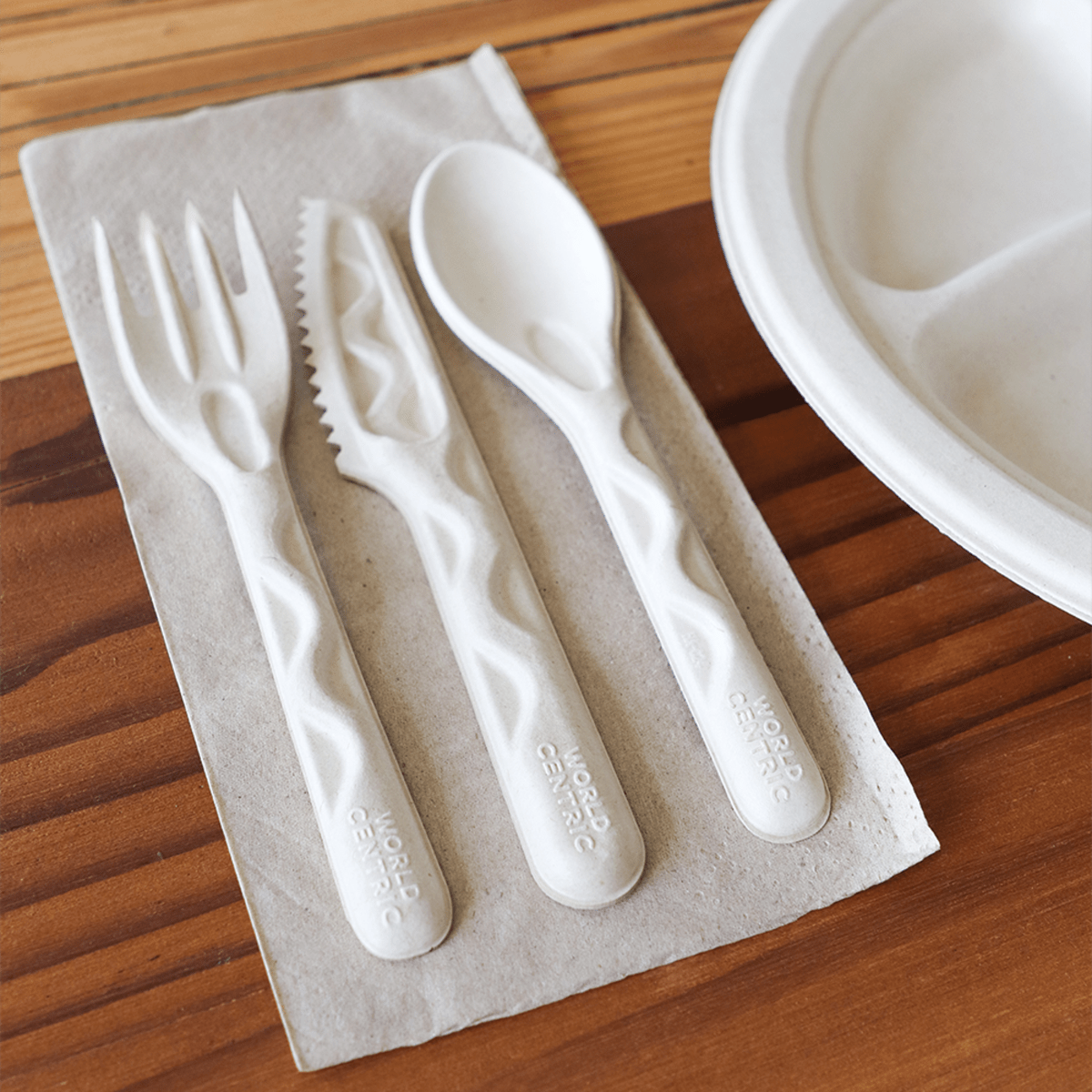 World Centric 6” Wrapped Fiber Knife (QTY:750)