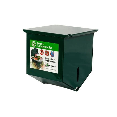 EcoSafe Zero Waste MultiRes Dispenser for HR1617-6 Compostable Liners, SKU MFRD-1
