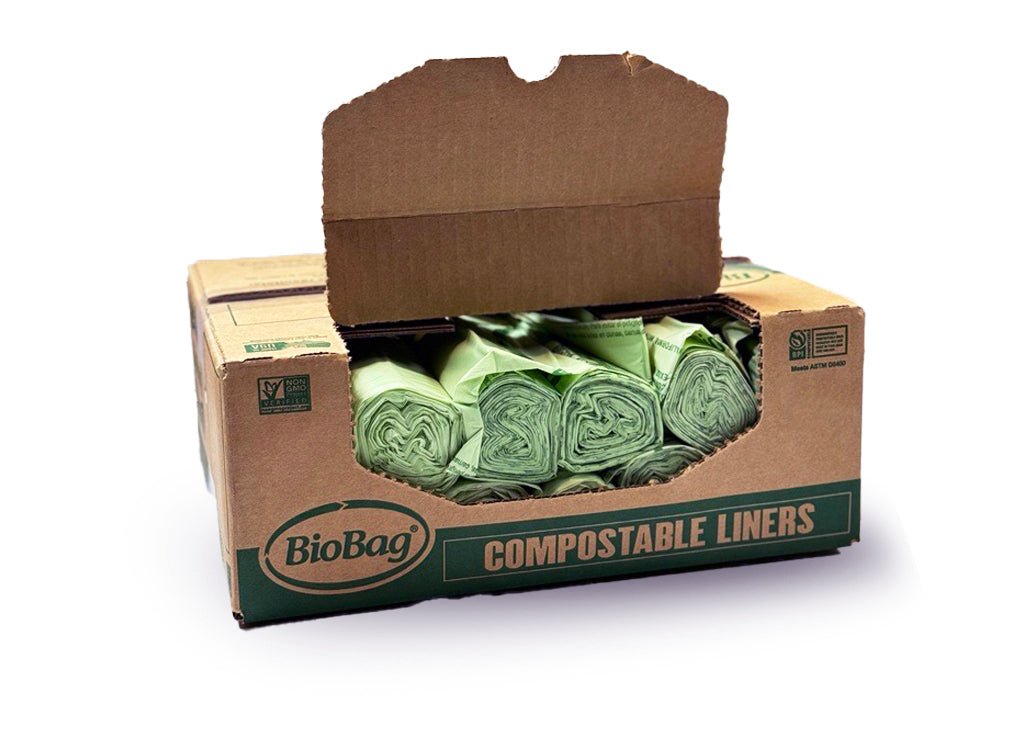 Biobag 13 Gal Compostable Bags (4-Roll Pack, QTY:40)