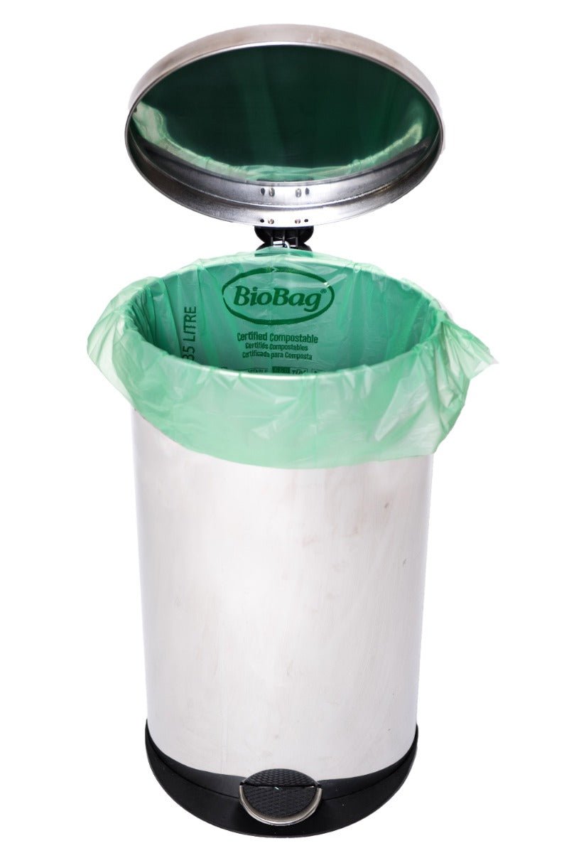 Biobag 13 Gal Compostable Bags (4-Roll Pack, QTY:40)