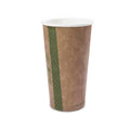Vegware 20 oz Kraft Hot Cup 89-Series PLA Lined Compostable (QTY 1000), SKU KV-20G